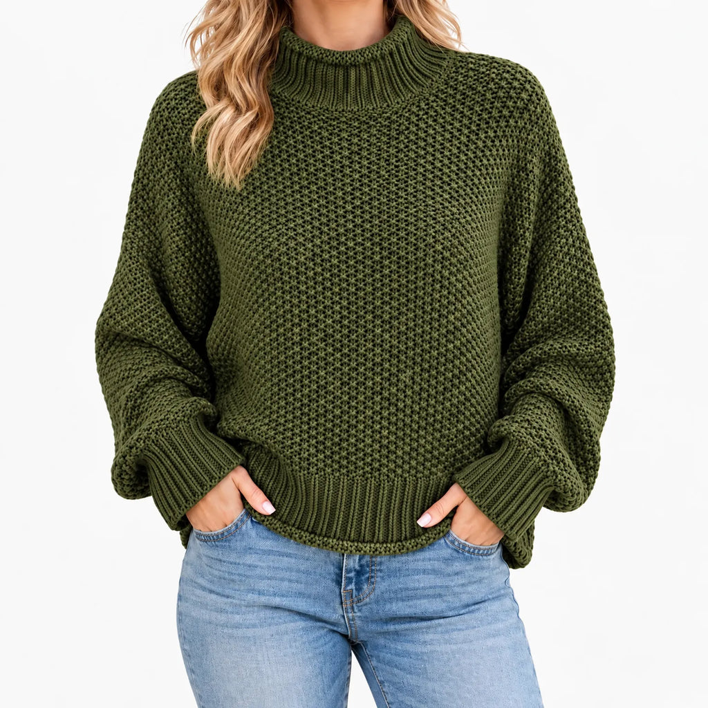 Kynset - Women's Chunky Roll Neck Jumper