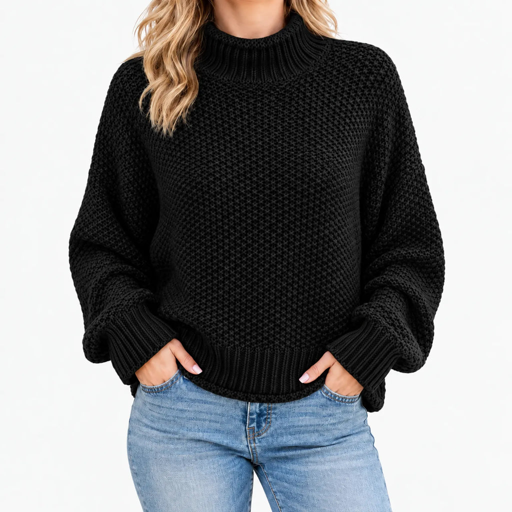 Kynset - Women's Chunky Roll Neck Jumper