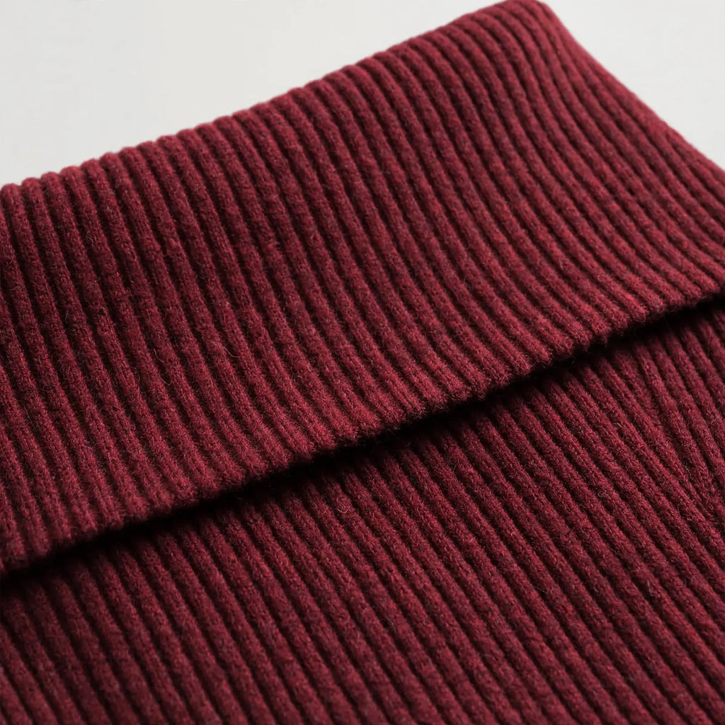 Kynton - Knitted Off-The-Shoulder Jumper