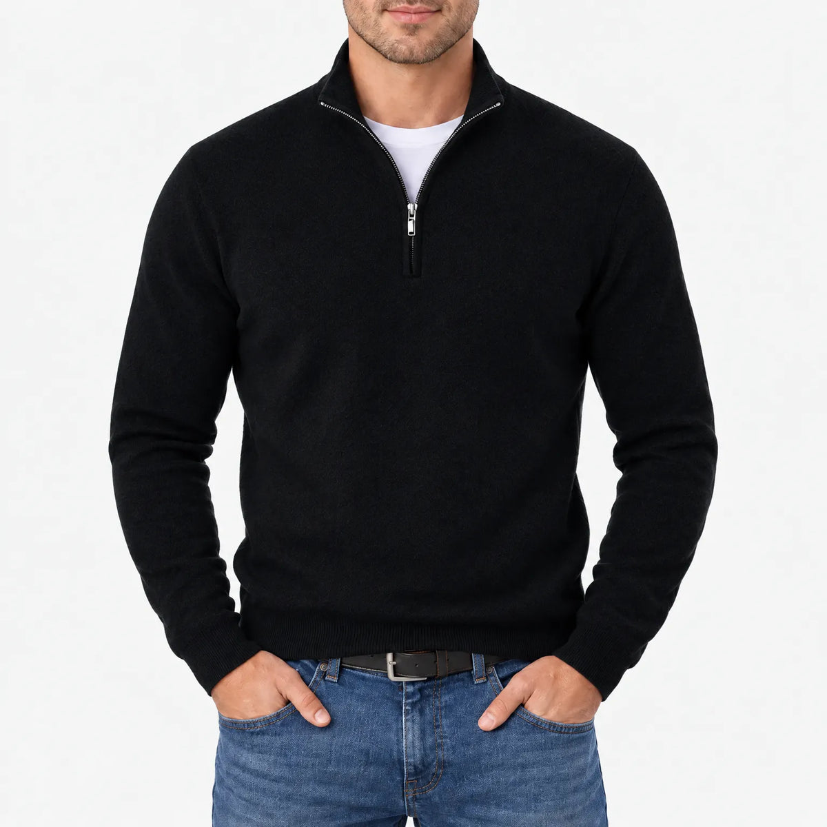 Lumont - Men's Quarter Zip Jumper