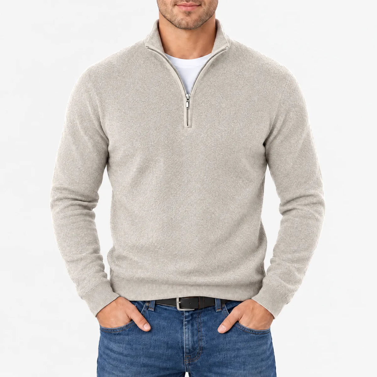 Lumont - Men's Quarter Zip Jumper