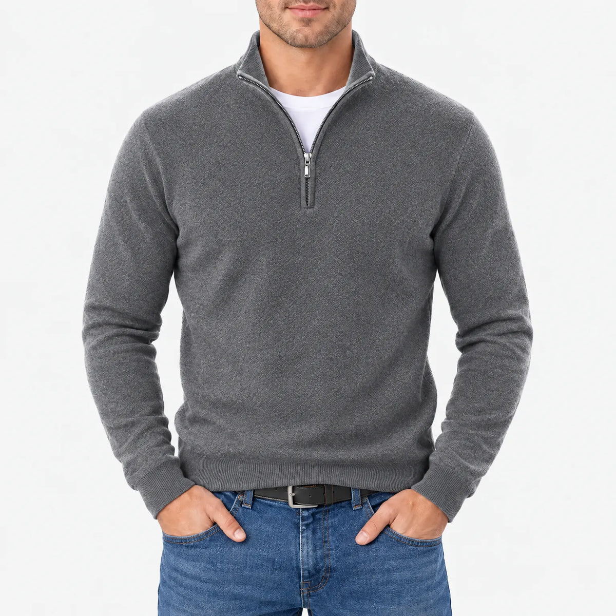 Lumont - Men's Quarter Zip Jumper