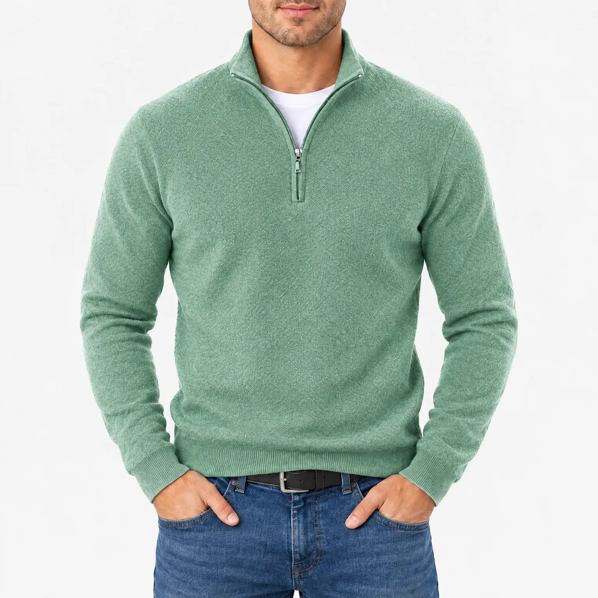 Lumont - Men's Quarter Zip Jumper