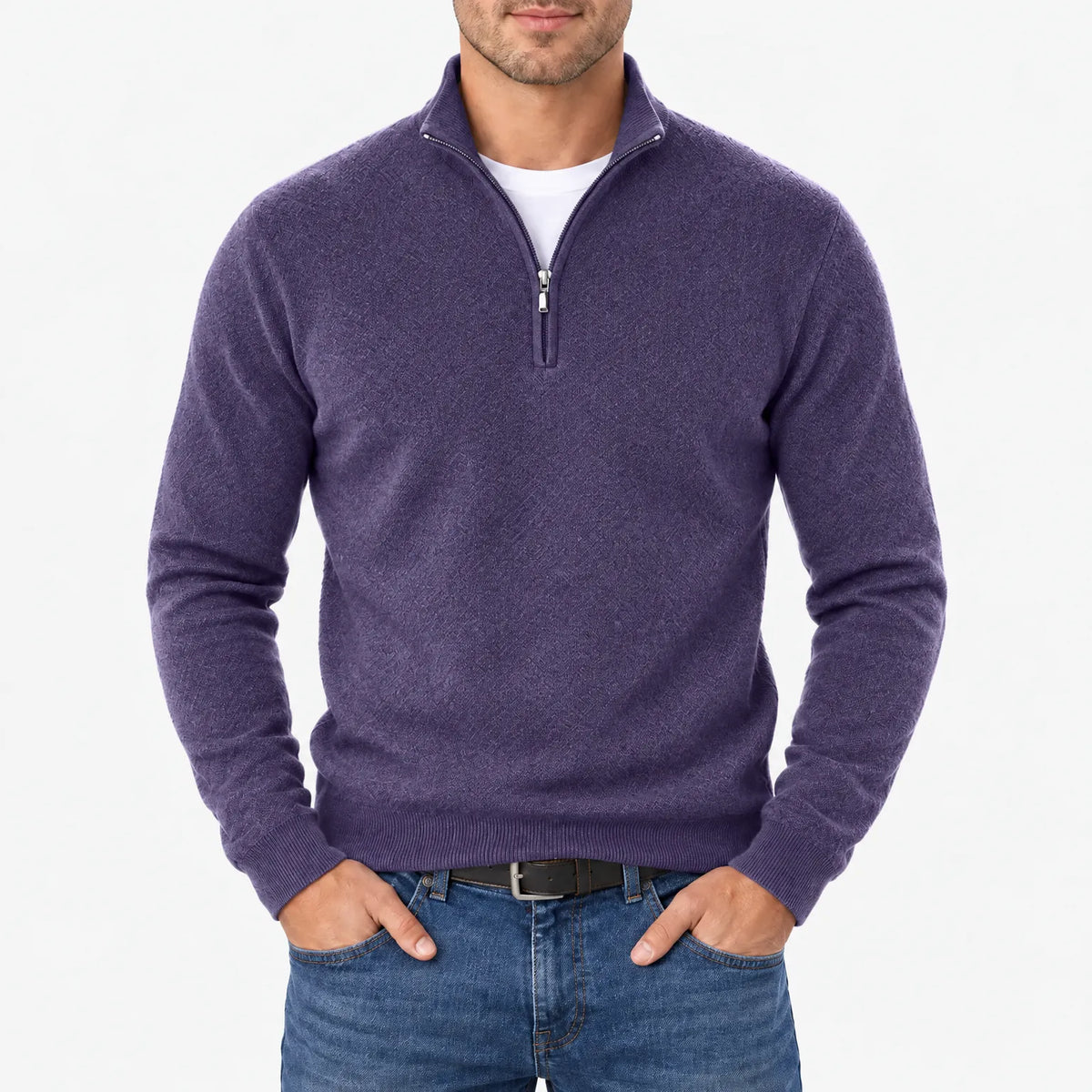 Lumont - Men's Quarter Zip Jumper