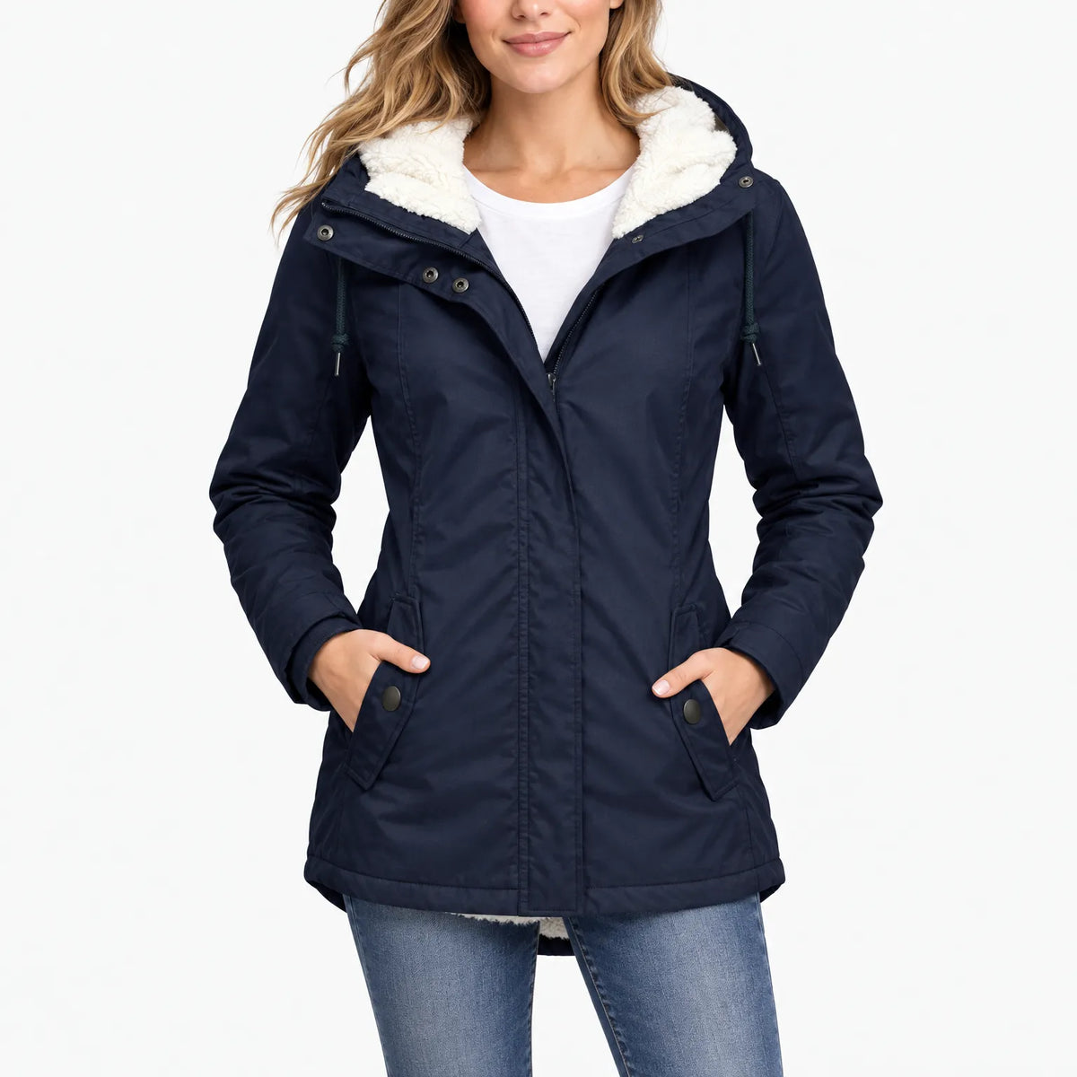 Morvena - Fleece Lined Winter Coat