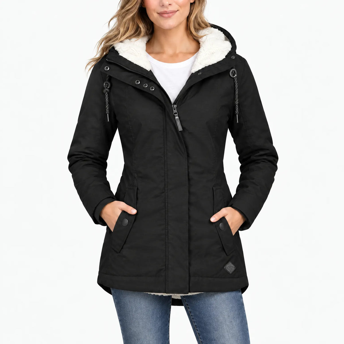 Morvena - Fleece Lined Winter Coat
