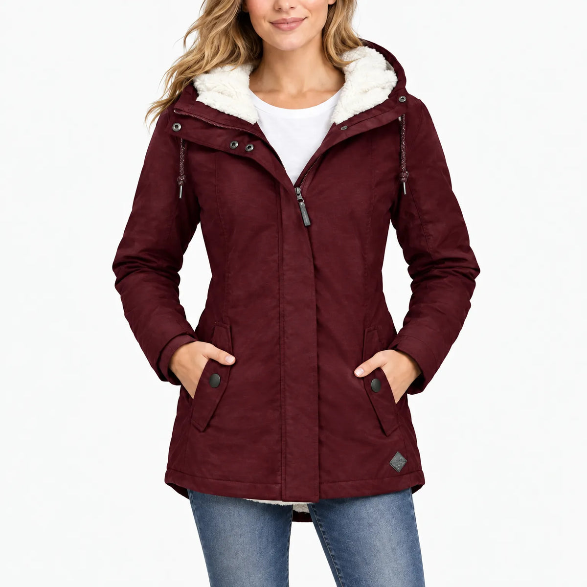 Morvena - Fleece Lined Winter Coat