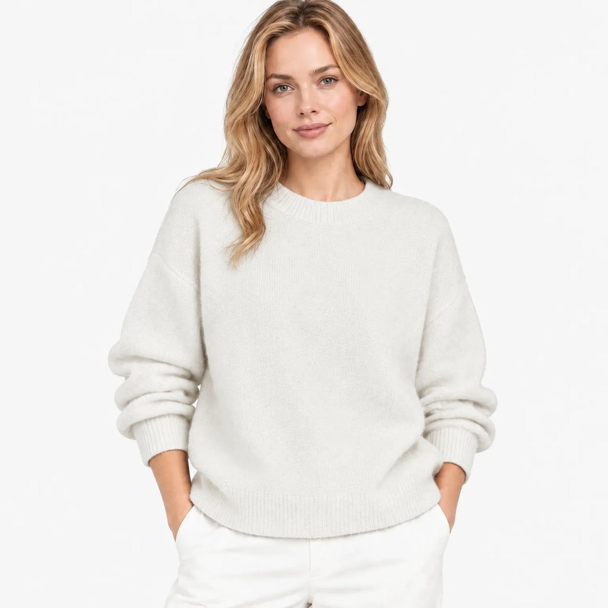 Murette - Ladies Oversized Crew Neck Jumper