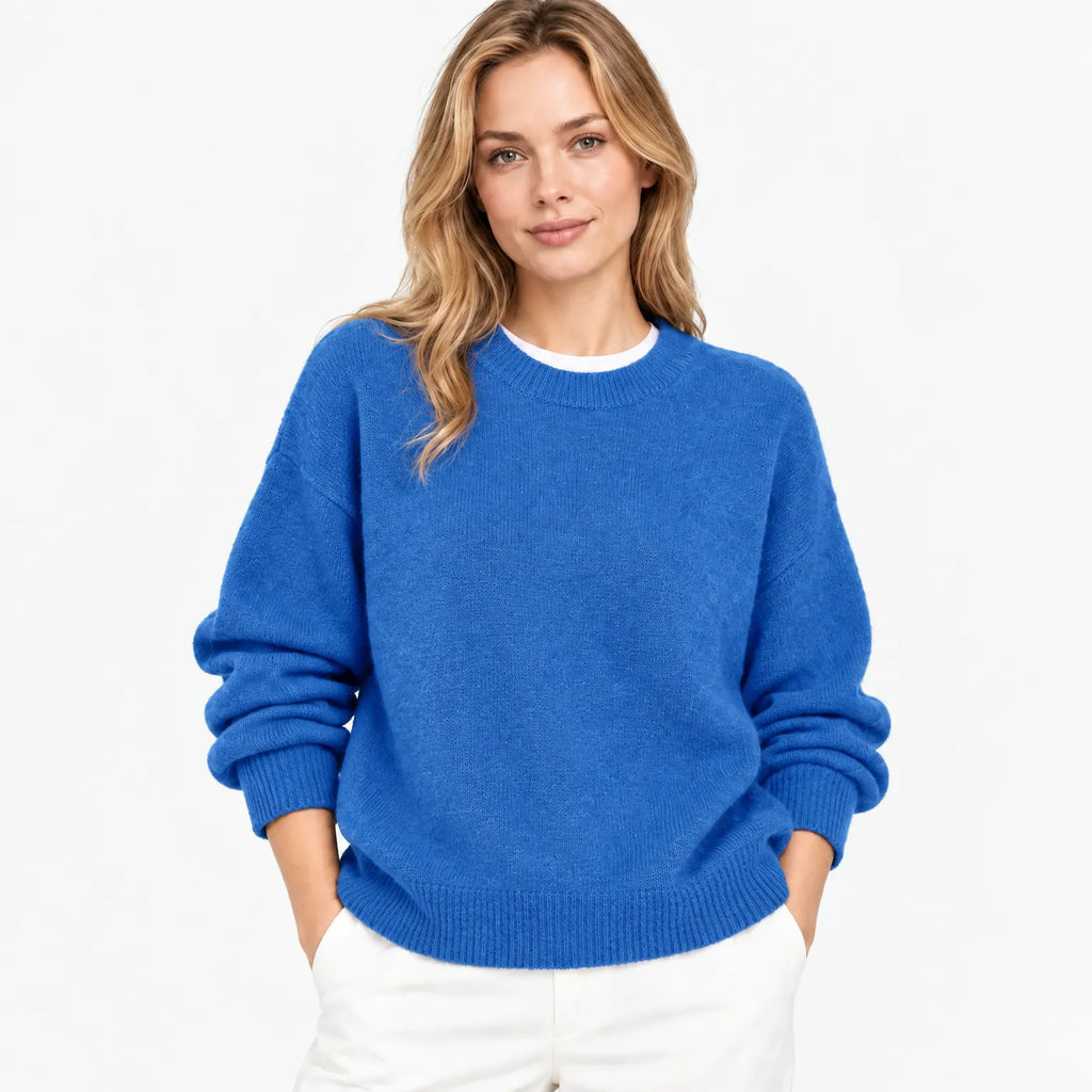 Murette - Ladies Oversized Crew Neck Jumper