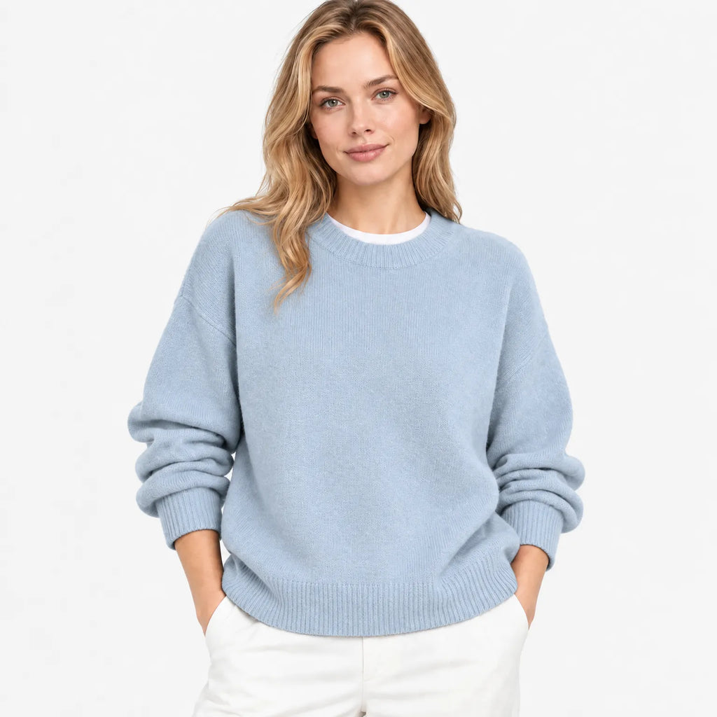 Murette - Ladies Oversized Crew Neck Jumper