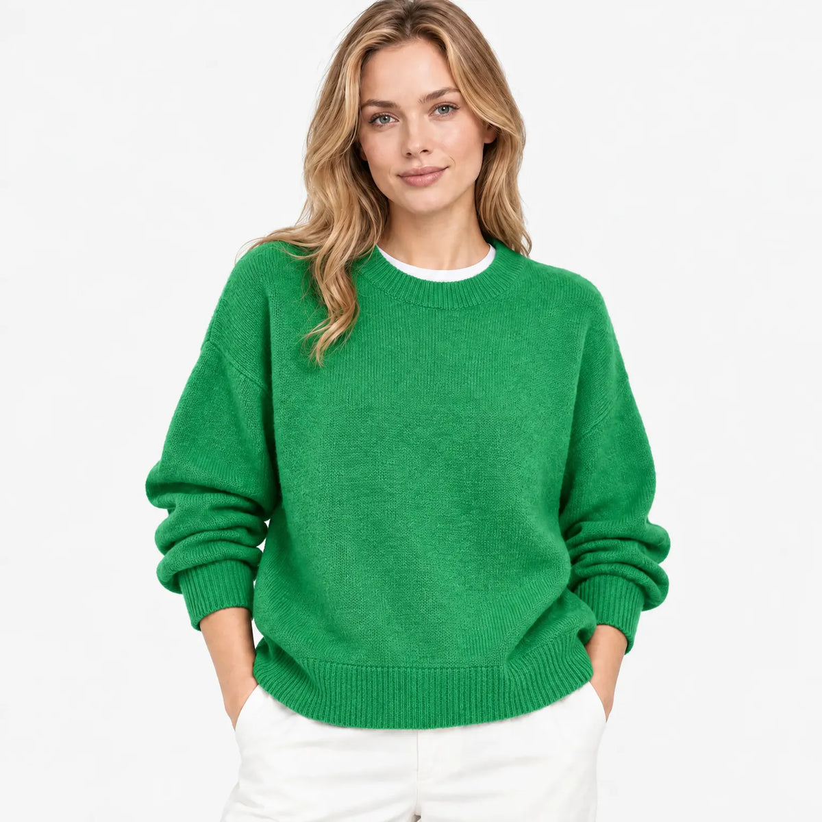 Murette - Ladies Oversized Crew Neck Jumper