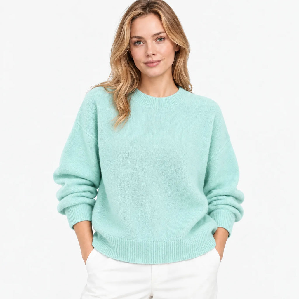 Murette - Ladies Oversized Crew Neck Jumper