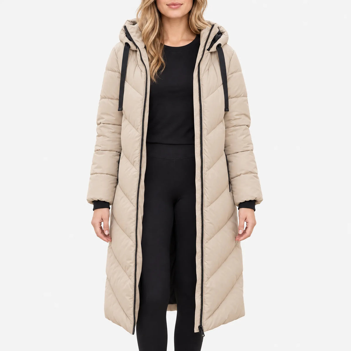 Novaris - Longline Women's Puffer Coat