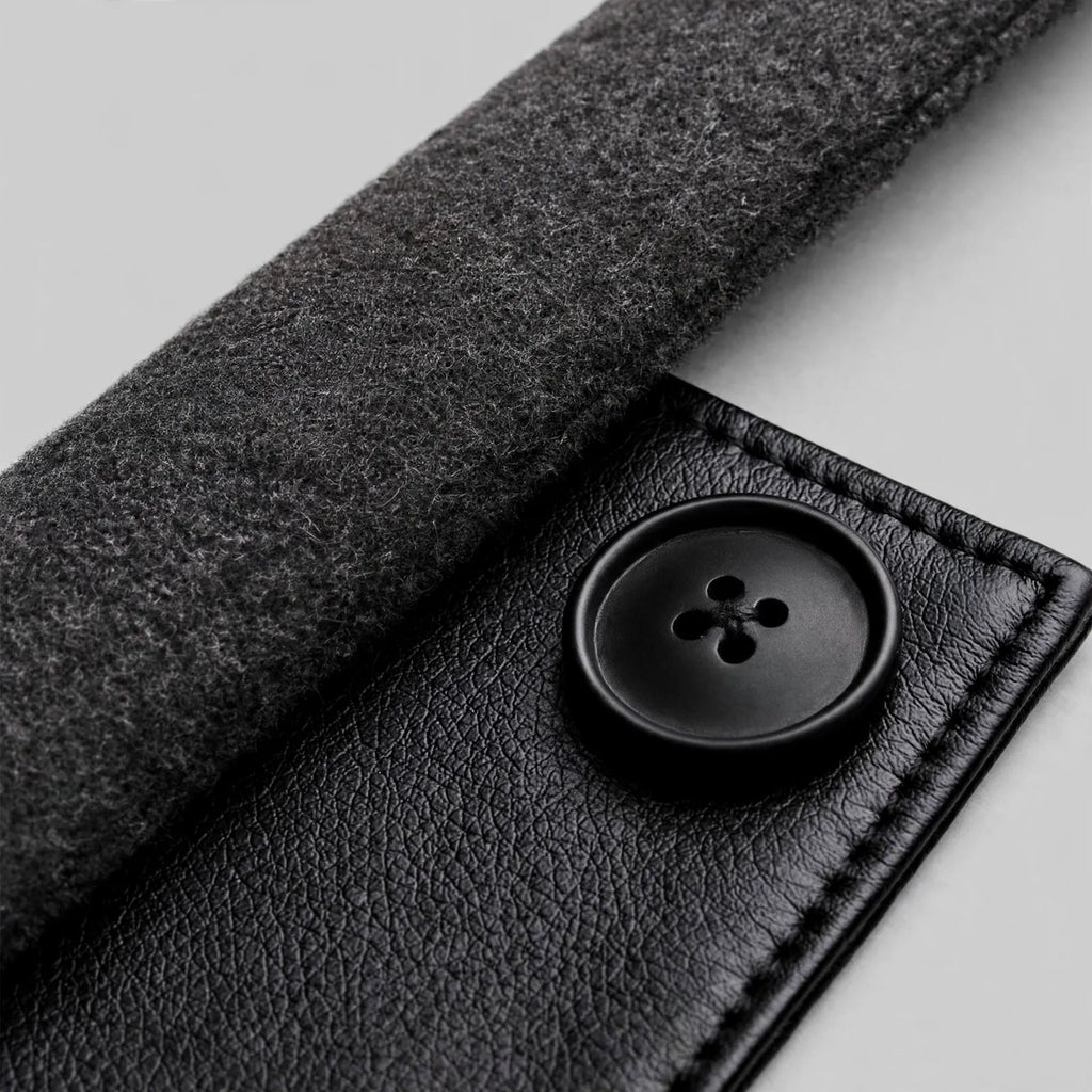 Vellion - Mid Length Tailored Classic Buttoned Coat