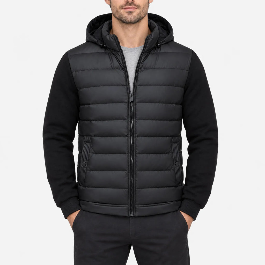 Volaire - Men's Hooded Winter Puffer Jacket